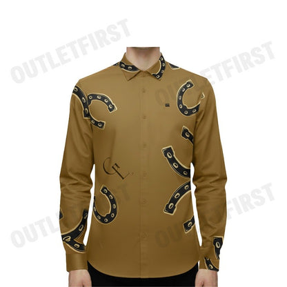 GUY LAROCHE รุ่น MAN'S LONG SLEEVES SHIRT CODE: BAB7202W3BR เสื้อเชิ้ต เสื้อแขนยาว เสื้อผู้ชาย