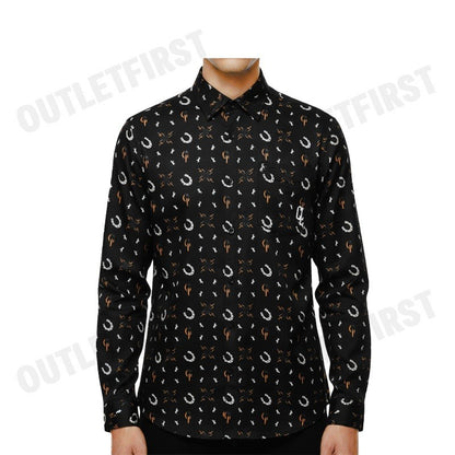 GUY LAROCHE รุ่น MAN'S LONG SLEEVES SHIRT CODE: BAB5202W3BL เสื้อเชิ้ต เสื้อแขนยาว เสื้อผู้ชาย