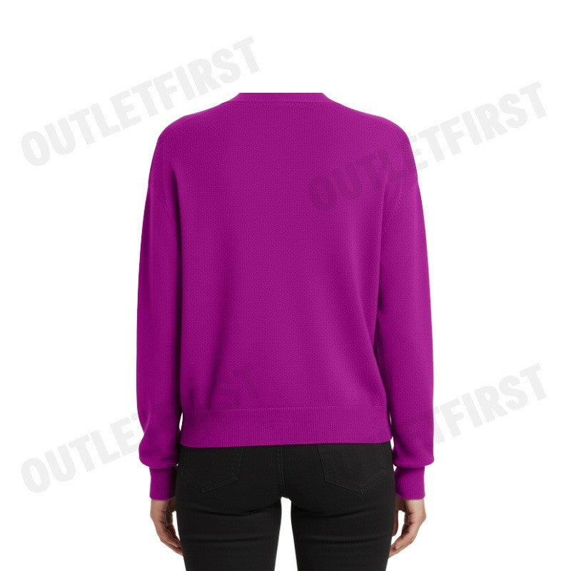 ARMANI EXCHANGE รุ่น WOMEN'S CARDIGAN CODE: 6DYE1J YME3Z 7420 เสื้อคาร์ดิแกน เสื้อผู้หญิง เสื้อarmani สีชมพู