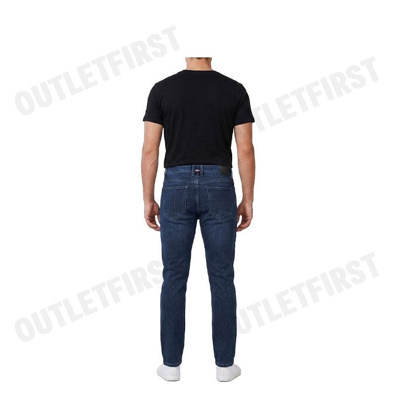 JOHN HENRY รุ่น MEN'S SKINNY FIT JEANS (MID INDIGO) CODE: JH S325MPTSK43 กางเกงยีนส์ผู้ชาย กางเกง กางเกงจอน