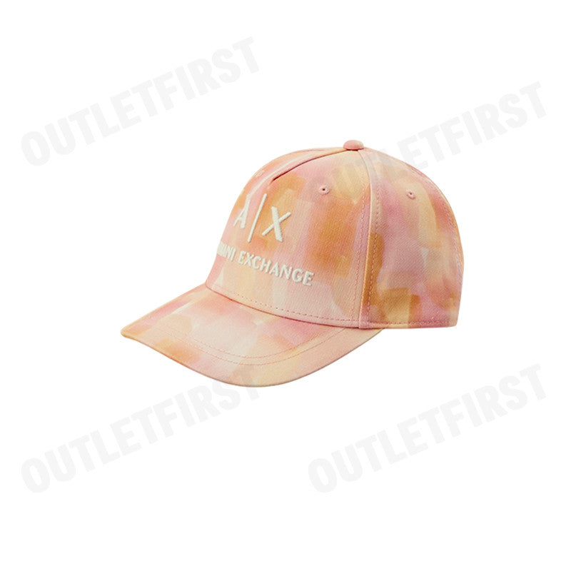 ARMANI EXCHANGE รุ่น PINK VEGAS PRINT CAP CODE: XW000874 AF13345 F4018 หมวกแก็ป หมวกเบสบอล หมวกยูนิเซ็กส์