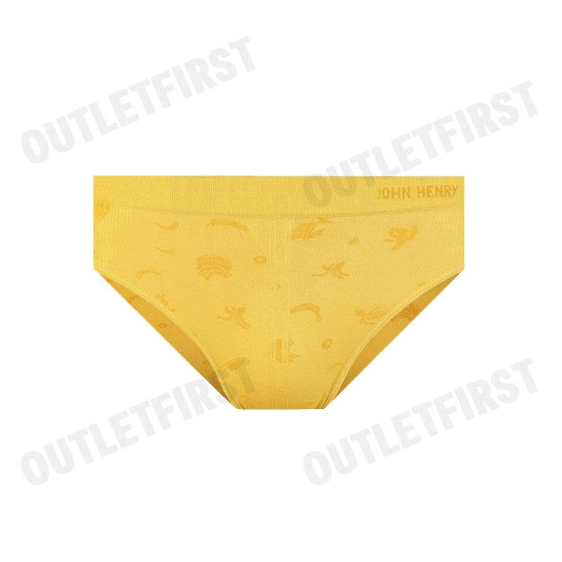 JOHN HENRY รุ่น UNDERWEAR SEAMLESS FASHION CODE: JU JU2410 (YELLOW) กางเกงชั้นในผู้ชาย กางเกงในจอน กางเกงในสีเหลือง