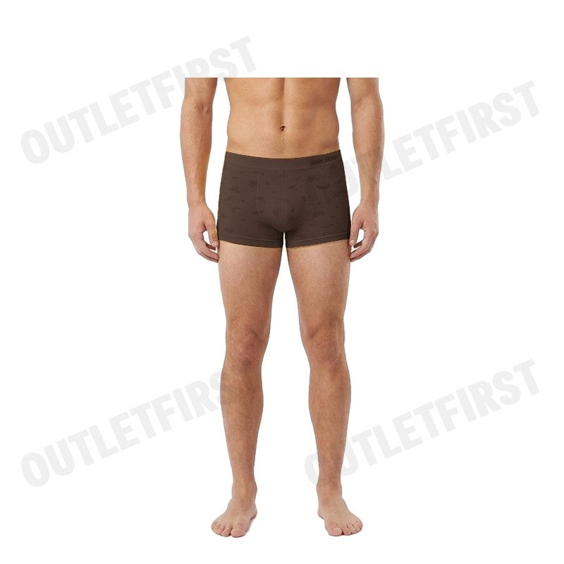 JOHN HENRY รุ่น UNDERWEAR SEAMLESS FASHION CODE: JU JU4410 (BROWN) กางเกงชั้นในผู้ชาย กางเกงในจอน กางเกงบ็อกเซอร์