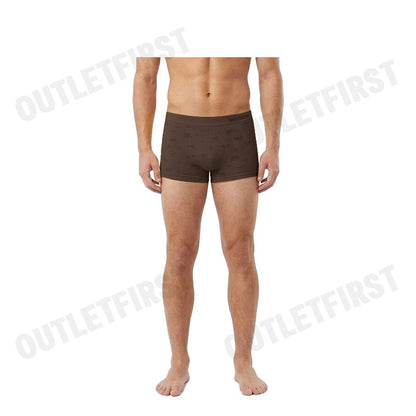 JOHN HENRY รุ่น UNDERWEAR SEAMLESS FASHION CODE: JU JU4410 (BROWN) กางเกงชั้นในผู้ชาย กางเกงในจอน กางเกงบ็อกเซอร์