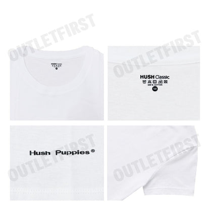 HUSH PUPPIES รุ่น TEE HUSH CLASSIC COMFORT CODE: HU H5MS001 เสื้อยืดคอกลมผู้ชาย เสื้อยืดสีขาว เสื้อยืด