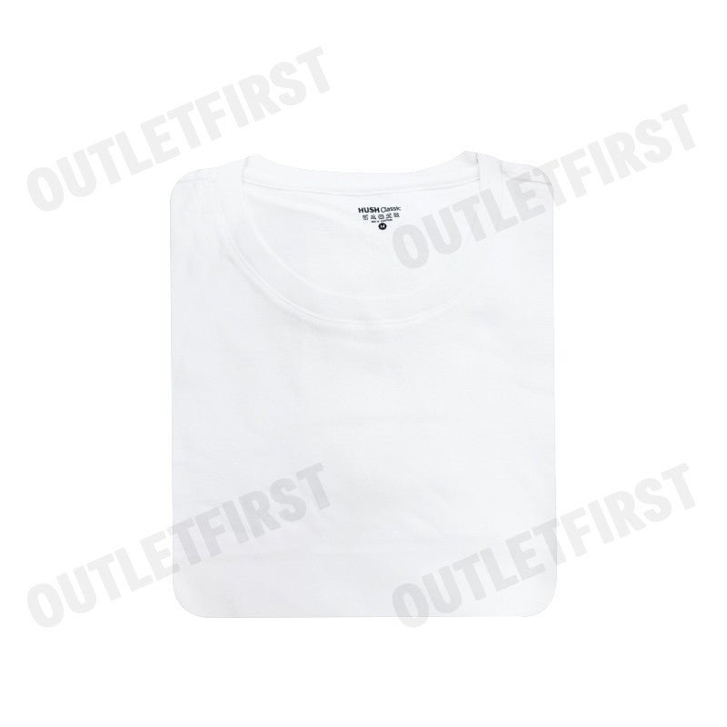 HUSH PUPPIES รุ่น TEE HUSH CLASSIC COMFORT CODE: HU H5MS001 เสื้อยืดคอกลมผู้ชาย เสื้อยืดสีขาว เสื้อยืด