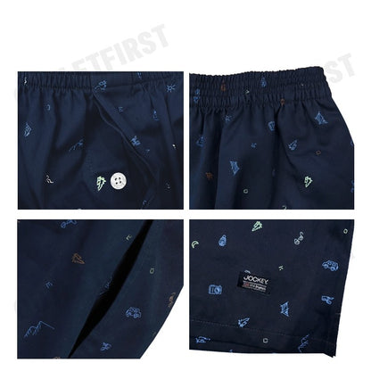 JOCKEY รุ่น MAN'S UNDERWEAR SLEEPWEAR CODE: KU JKB7391 กางเกงขาสั้นผู้ชาย กางเกงบ็อกเซอร์ กางเกงจ็อคกี้