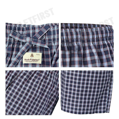 HUSH PUPPIES รุ่น MEN'S SHORTS SLEEPWEAR CODE: HU H3W3033 (NAVY) กางเกงขาสั้นผู้ชาย กางเกงบ๊อกเซอร์ กางเกงฮัชพัพพีส์