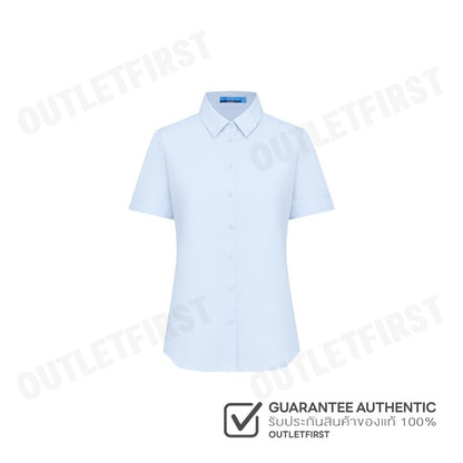 G2000 รุ่น WOMEN'S FORMAL SHIRT IN SLIM FIT CODE: 5122173370 เสื้อเชิ้ตแขนสั้นผู้หญิง เสื้อเชิ้ตคอปก เสื้อเชิ้ตจีที