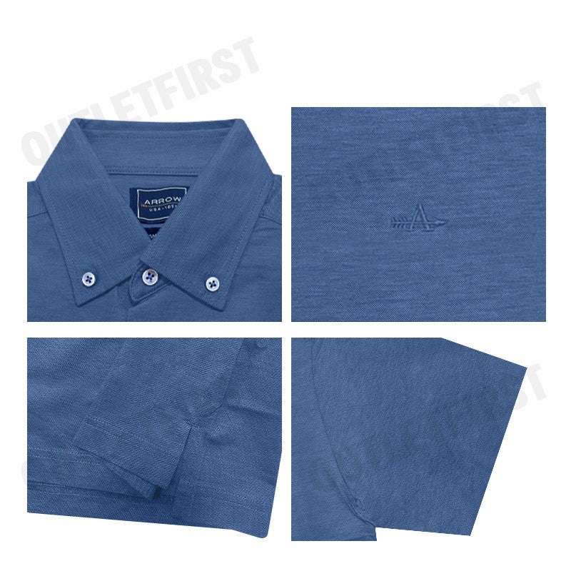 ARROW รุ่น POLO SHIRT SMART FIT CODE: MACM812W3BSNB เสื้อโปโล เสื้อแขนสั้น เสื้อผู้ชาย