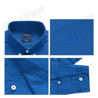 ARROW รุ่น MEN'S LONG SLEEVE SLIM FIT SHIRT CODE: MACM703W3CSBU เสื้อเชิ้ต เสื้อแขนยาว เสื้อผู้ชาย