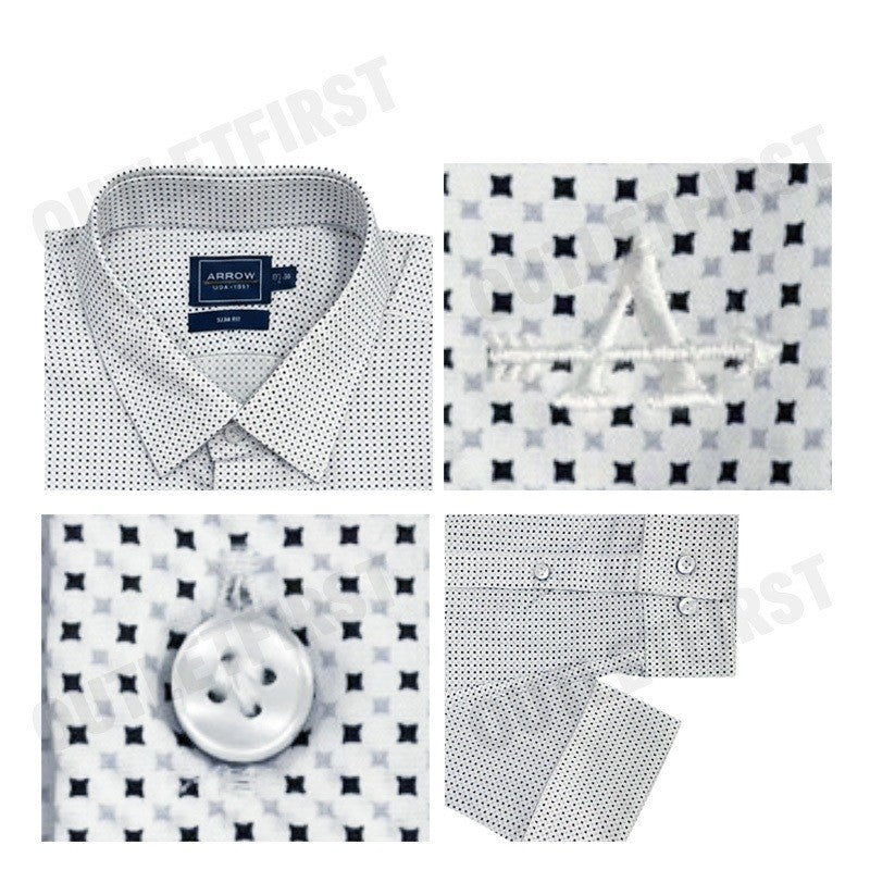 ARROW รุ่น MEN'S BAMBOO SHIRT CODE: MACS619W3BSWH เสื้อเชิ้ต เสื้อแขนยาว เสื้อผู้ชาย