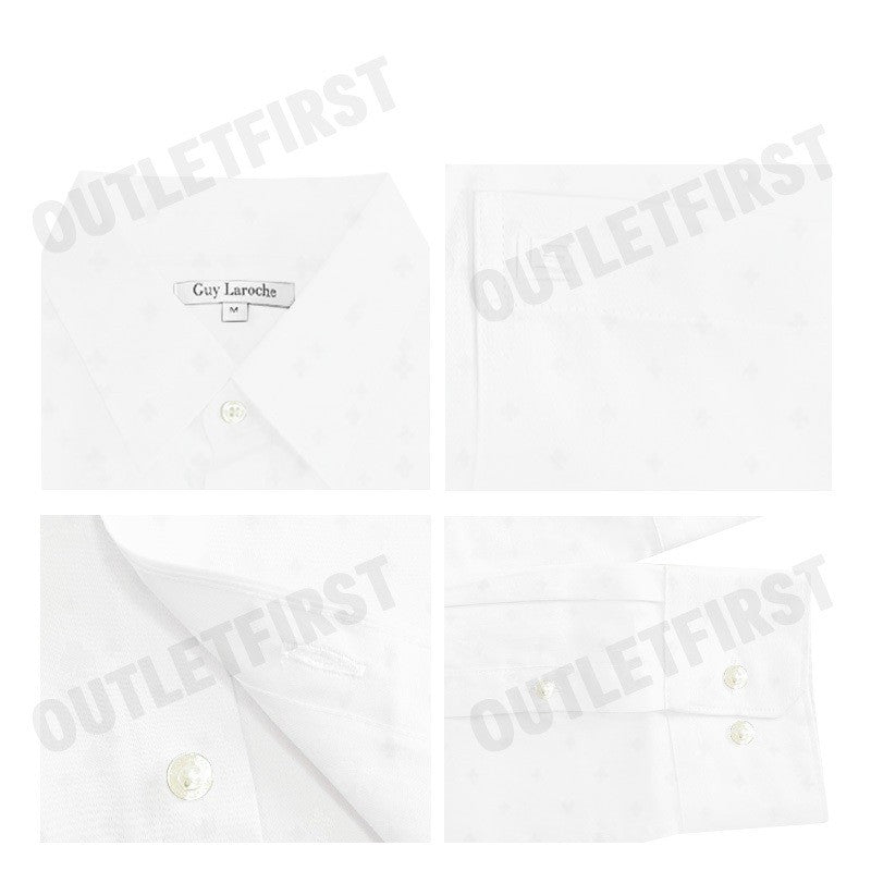 GUY LAROCHE รุ่น MAN'S LONG SLEEVES SHIRT CODE: BAB9206W3WH เสื้อเชิ้ต เสื้อแขนยาว เสื้อผู้ชาย