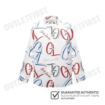GUY LAROCHE รุ่น MAN'S LONG SLEEVES SHIRT CODE: DAC5203P4WH เสื้อเชิ้ต เสื้อแขนยาว เสื้อผู้ชาย