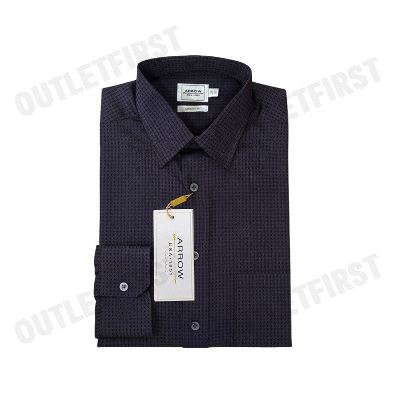 ARROW รุ่น MEN'S PREMIUM COLLECTION COMFORT FIT SHIRT CODE: MAPC948W4BSWI เสื้อเชิ้ต เสื้อแขนยาว เสื้อผู้ชาย