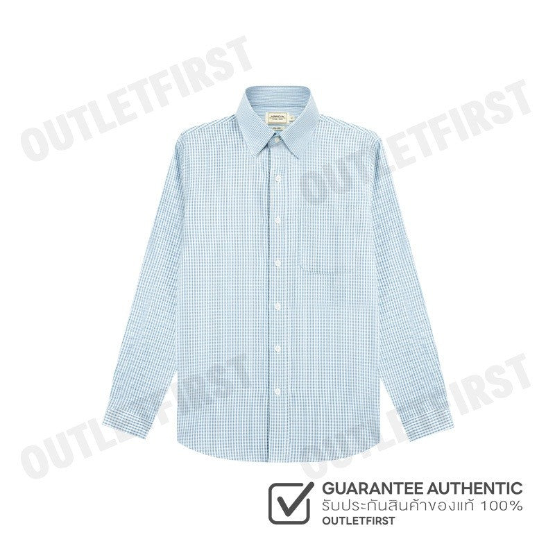 ARROW รุ่น MEN'S PREMIUM COLLECTION COMFORT FIT SHIRT CODE: MAPC931W3BSBU เสื้อเชิ้ต เสื้อแขนยาว เสื้อผู้ชาย