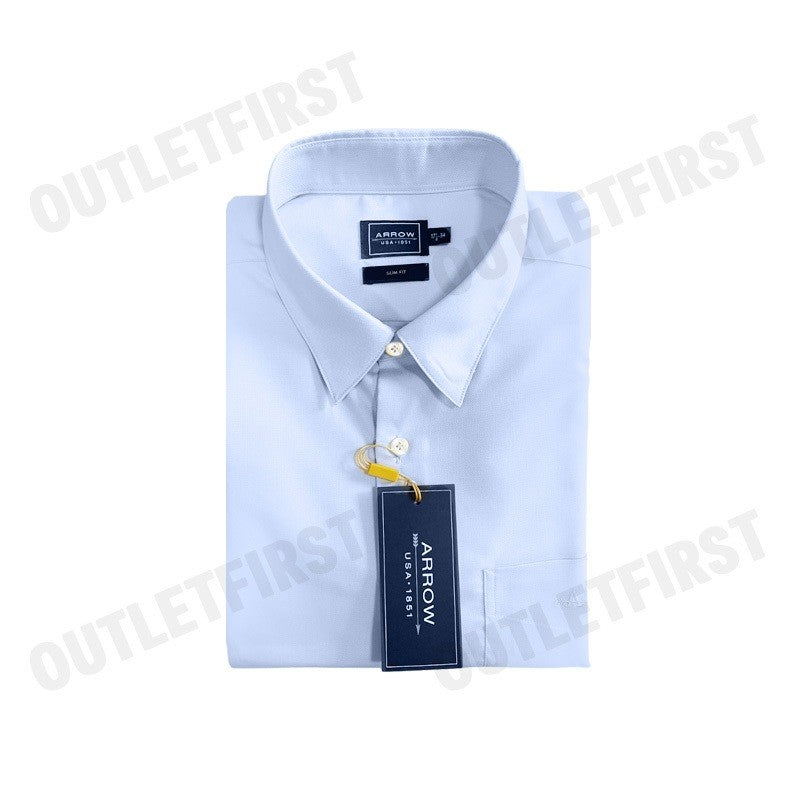 ARROW รุ่น MEN'S LONG SLEEVE SLIM FIT SHIRT CODE: MACS765W3BRBU เสื้อเชิ้ต เสื้อแขนยาว เสื้อผู้ชาย