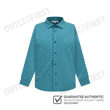 GUY LAROCHE รุ่น MAN'S LOGO LONG SLEEVES SHIRT CODE: BAB9208S3GR เสื้อเชิ้ต เสื้อแขนยาว เสื้อผู้ชาย