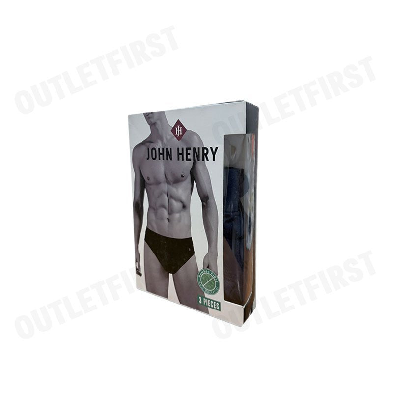 JOHN HENRY รุ่น UNDERWEAR BAMBOO FIBER CODE: JU 29004 (NAVY) กางเกงชั้นใน กางเกงชั้นในผู้ชาย กางเกงในจอน
