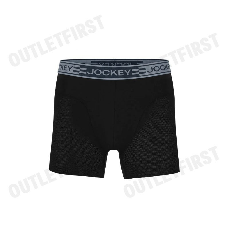 JOCKEY รุ่น UNDERWEAR BOXER TRUNK CODE: KU 19943918 (BLACK) กางเกงชั้นในผู้ชาย กางเกงในบ็อกเซอร์ กางเกงจ็อคกี้