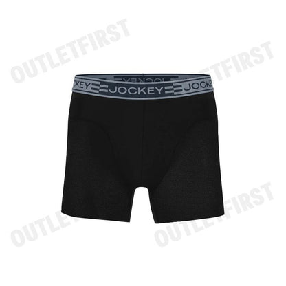 JOCKEY รุ่น UNDERWEAR BOXER TRUNK CODE: KU 19943918 (BLACK) กางเกงชั้นในผู้ชาย กางเกงในบ็อกเซอร์ กางเกงจ็อคกี้