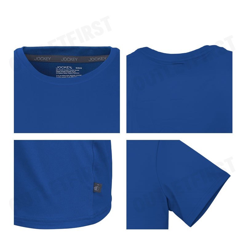 JOCKEY รุ่น CREW NECK SLEEPWEAR CODE: KU 94233 (MARINA BLUE) เสื้อยืดคอกลม เสื้อยืดผู้ชาย เสื้อยืดแขนสั้น