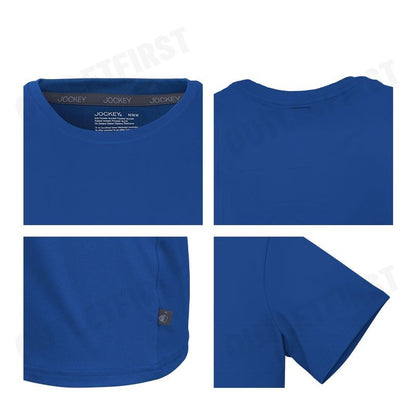 JOCKEY รุ่น CREW NECK SLEEPWEAR CODE: KU 94233 (MARINA BLUE) เสื้อยืดคอกลม เสื้อยืดผู้ชาย เสื้อยืดแขนสั้น