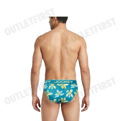 JOCKEY รุ่น MEN'S COTTON MODAL BRIEF CODE: KU 1510251 (TEAL SLATE) กางเกงชั้นใน กางเกงชั้นในผู้ชาย กางเกงจ็อคกี้