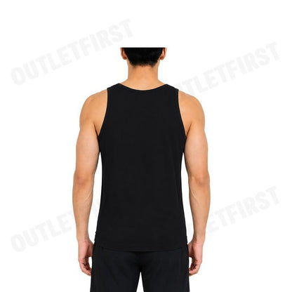 JOHN HENRY รุ่น COTTON RIB TANK TOP CODE: JU4B002 (BLACK) เสื้อกล้ามผู้ชาย เสื้อกล้ามสีดำ เสื้อกล้ามจอนเฮนรี่