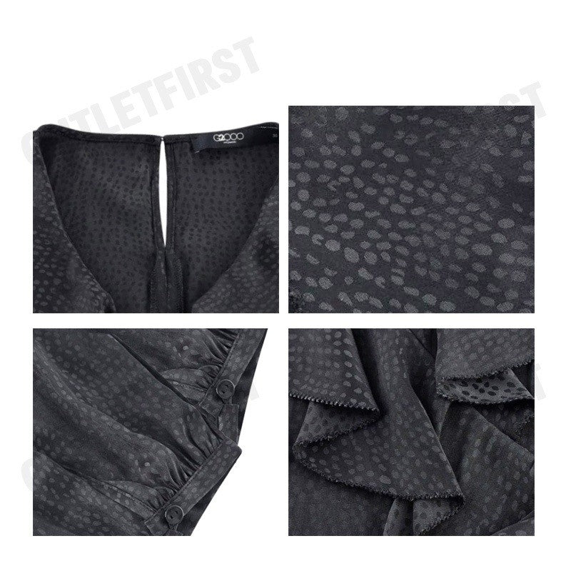 G2000 รุ่น WOMEN'S REGULAR FIT BLOUSE CODE: 4624121199 เสื้อเบลาส์ผู้หญิง เสื้อผู้หญิง เสื้อเบลาส์สีดำ