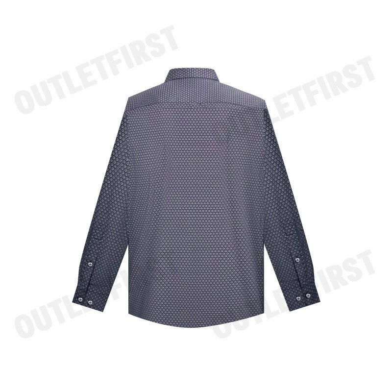 G2000 MEN'S FORMAL LONG SLEEVE SHIRT IN SMART FIT COLOR BLACK INK CODE: 4312701298