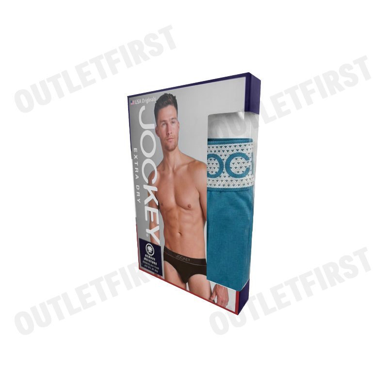 JOCKEY UNDERWEAR EXTRA DRY BRIEF COLOR BLUE CODE: KU 1905 (BLUE)