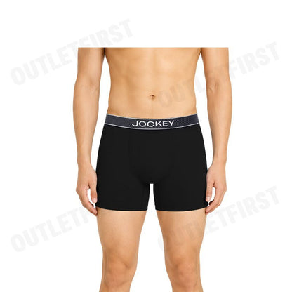 JOCKEY รุ่น UNDERWEAR EXTRA DRY BOXER TRUNK CODE: KU 1907 (BLACK) กางเกงชั้นในผู้ชาย กางเกงในบ็อกเซอร์ กางเกงจ็อคกี้