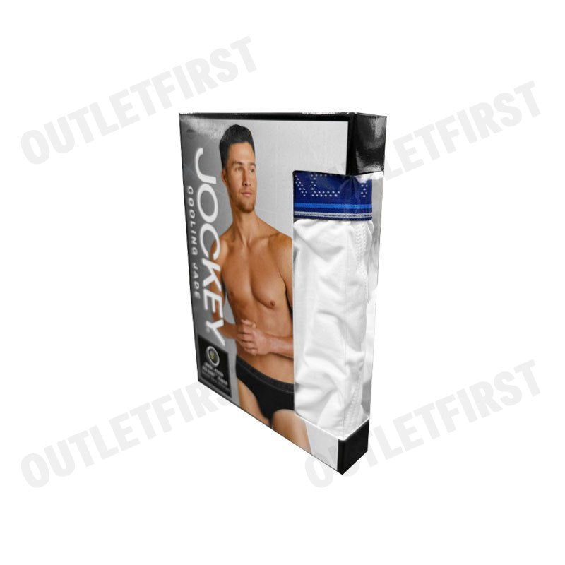 JOCKEY MEN'S COOLING JADE BRIEFS COLOR WHITE CODE: KU 1977 (WHITE)