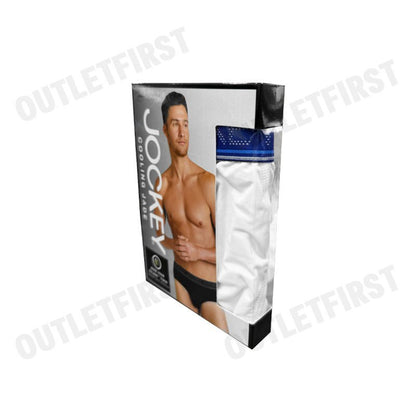 JOCKEY MEN'S COOLING JADE BRIEFS COLOR WHITE CODE: KU 1977 (WHITE)