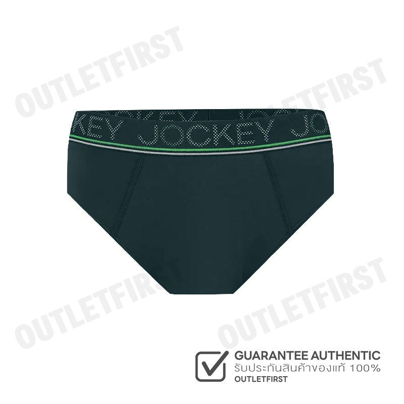 JOCKEY MEN'S COOLING JADE BRIEFS COLOR GREEN CODE: KU 1977 (GREEN)