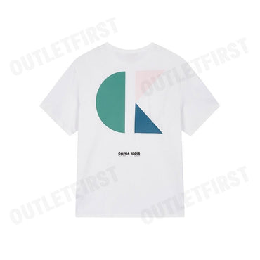 CALVIN KLEIN JEANS GRAPHIC LOGO T-SHIRT COLOR WHITE CODE: 4RC827G YAA