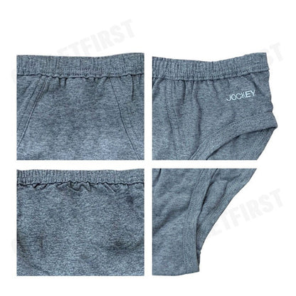 JOCKEY รุ่น ELANCE POCO BIKINI X3 CODE: KU 5035 (GRAY) กางเกงชั้นใน กางเกงชั้นในผู้ชาย กางเกงจ็อคกี้