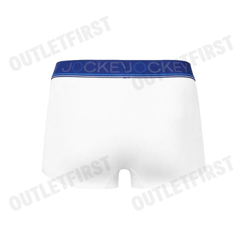 JOCKEY MEN'S COOLING JADE TRUNK COLOR WHITE CODE: KU 1978 (WHITE)
