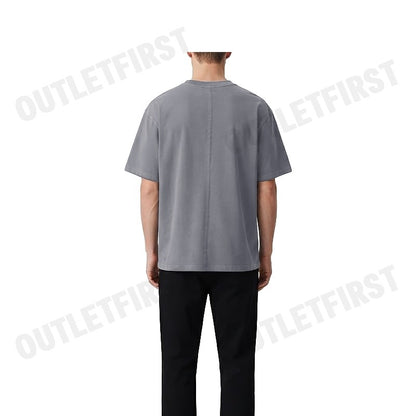 CALVIN KLEIN JEANS รุ่น MINERAL DYED CROPPED SHORT CODE: 4RC299G 8MN เสื้อยืด เสื้อคอกลม เสื้อผู้ชาย