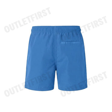 CALVIN KLEIN JEANS MONOGRAM GRAPHIC PULL-ON SHORTS COLOR ROYAL LAGOON CODE: 4RC601G WRB