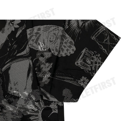 JOHN HENRY รุ่น MEN'S SHORT SLEEVES SLIM FIT SHIRT (BLACK) CODE: JH F424MSSSM32 เสื้อเชิ้ตแขนสั้น เสื้อเชิ้ตผู้ชาย