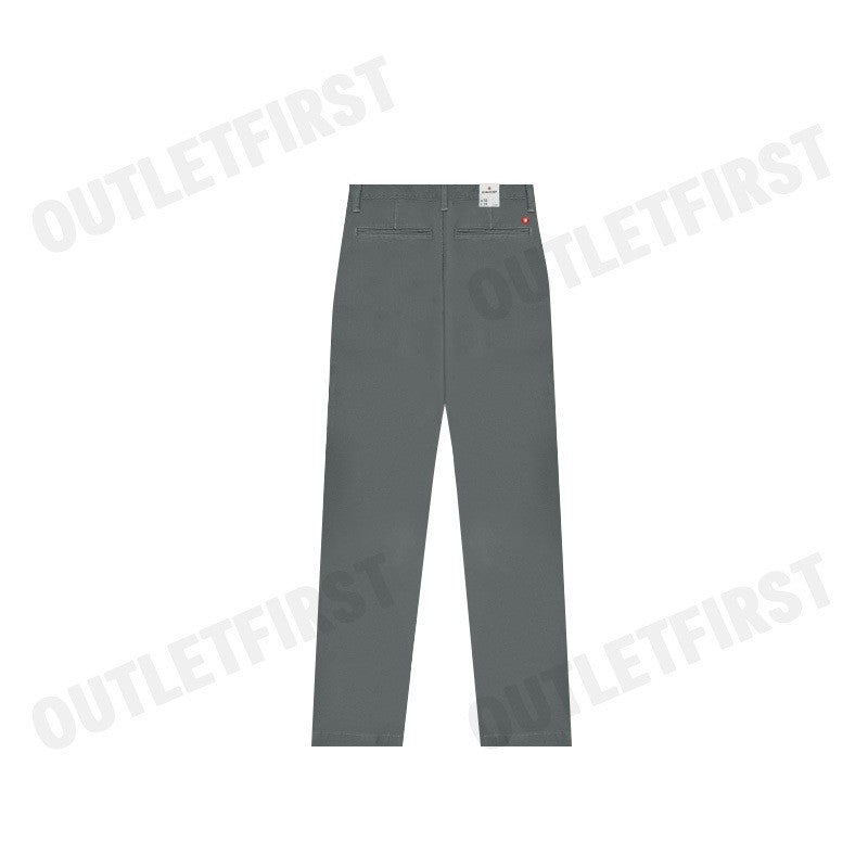 JOHN HENRY รุ่น MEN'S SLIM FIT PANTS (DK.GREY) CODE: JH F124MPTSM01 กางเกงขายาว กางเกงผู้ชาย กางเกงทำงาน
