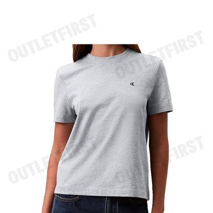 CALVIN KLEIN รุ่น CLASSIC SLIM TEE CODE: 40WH105 CVP เสื้อยืด เสื้อคอกลม เสื้อผู้หญิง