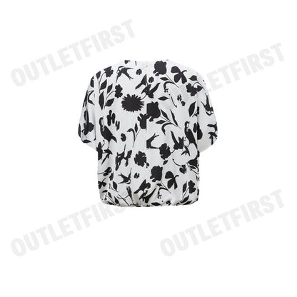 G2000 รุ่น WOMEN CLOTHING COLLARLESS BLOUSE LOOSE FIT CODE: 41241670 02 เสื้อเบลาส์ผู้หญิง เสื้อสีขาว เสื้อจีทูเทาซัน