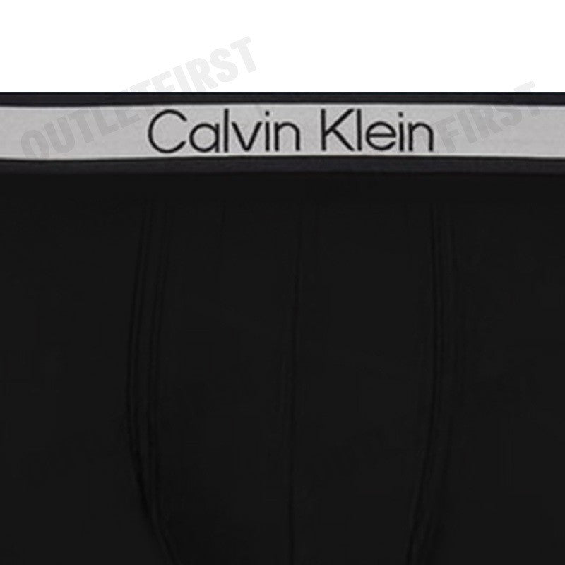 CALVIN KLEIN รุ่น TONAL LOGO MICROFIBER LOW RISE TRUNKS CODE: NB4089 UB1 กางเกงชั้นในผู้ชาย กางเกงใน กางเกงสีดำ
