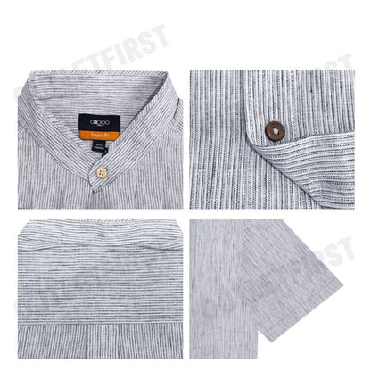 G2000 รุ่น MEN'S SMART FIT CASUAL SHORT SLEEVE SHIRT CODE: 46139952 96 เสื้อเชิ้ตแขนสั้นผู้ชาย เสื้อสีเทา เสื้อผู้ชาย