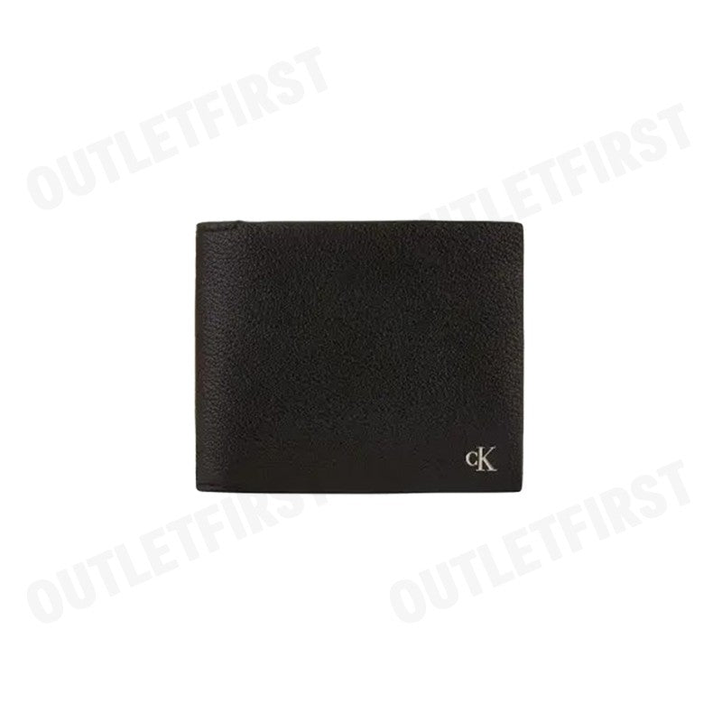 CALVIN KLEIN JEANS รุ่น MEN'S FASHION BUSINESS LEATHER FOLDING SHORT WALLET CODE:HP1517 001 กระเป๋าสตางค์ ใส่การ์ดผู้ชาย