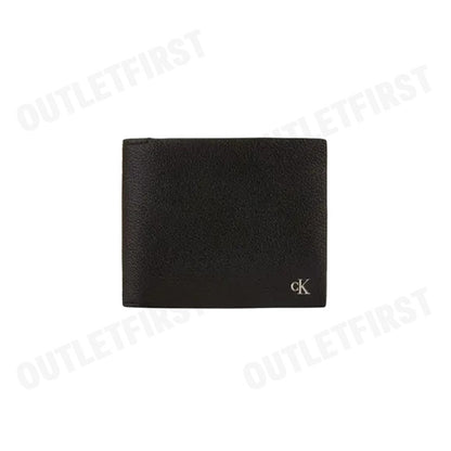 CALVIN KLEIN JEANS รุ่น MEN'S FASHION BUSINESS LEATHER FOLDING SHORT WALLET CODE:HP1517 001 กระเป๋าสตางค์ ใส่การ์ดผู้ชาย