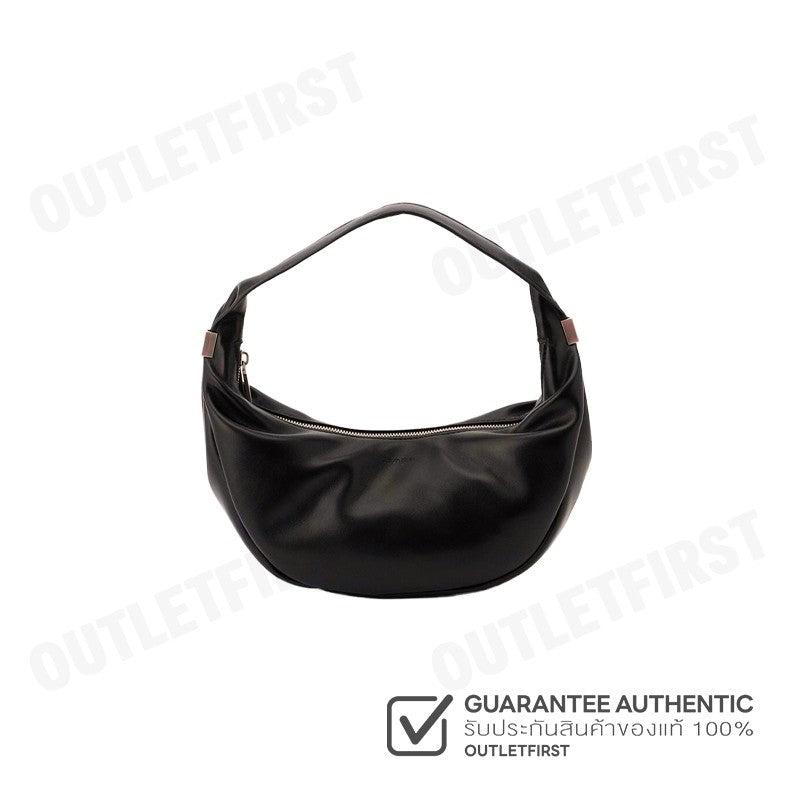 CALVIN KLEIN รุ่น WOMEN'S CK PINCHED SOFT CRESCENT BAG CODE: 4F3010G UB1 กระเป๋าสะพายผู้หญิง กระเป๋าสีดำ กระเป๋าถือ
